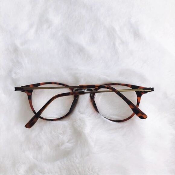 Ira Brown Printed Pattern Oval Reading Glasses - Picture 8 of 10
